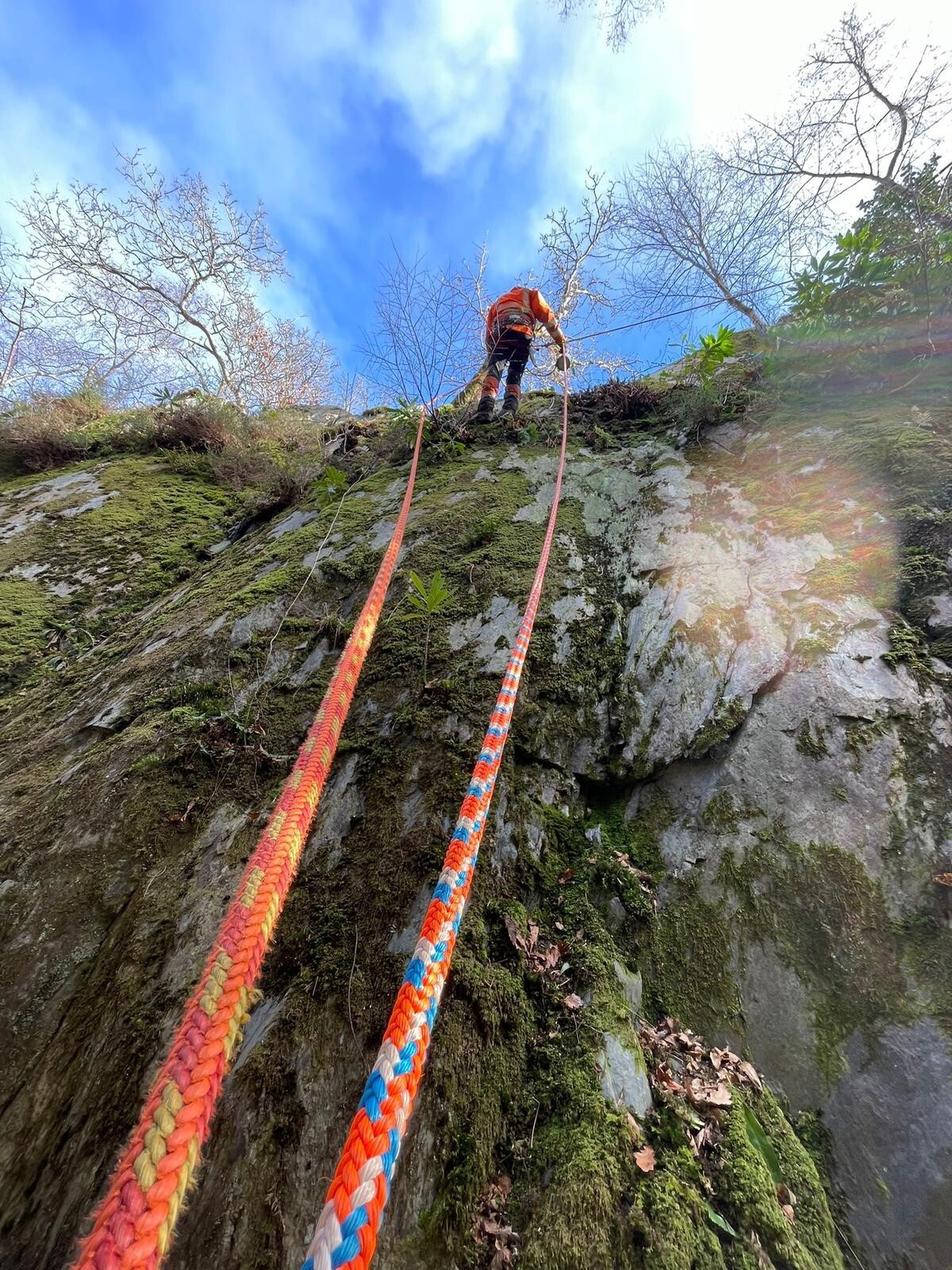 Rope Access Ffestiniog and Welsh Highland Railway