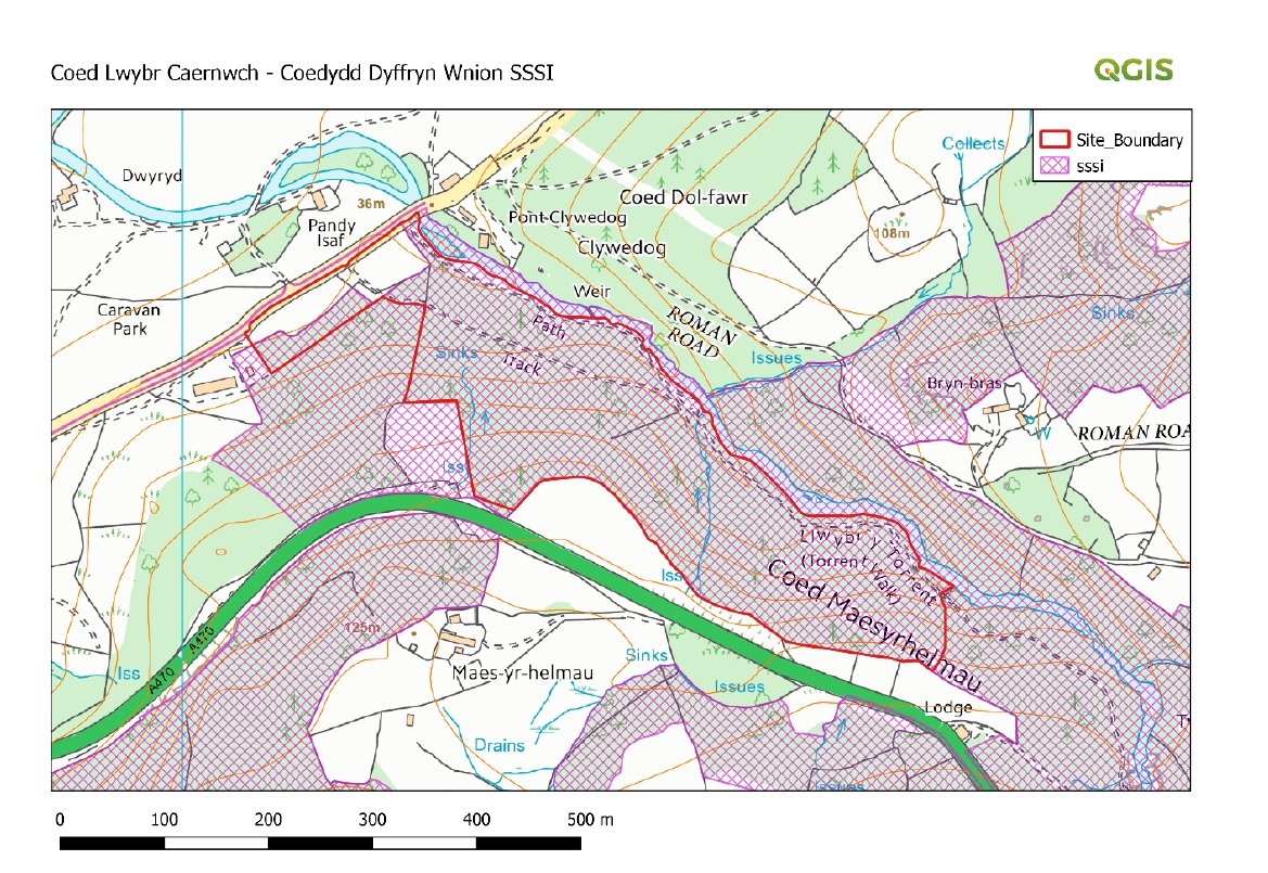 Map of Torrent Walk